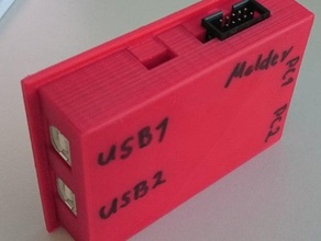 RS 232 sniffer iletici konut elektronik 3d print model - Mito3D