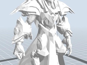 artanis şamandıra zırh ekli insanlar kahramanlar fırtına starcraft 2 3d print model - Mito3D