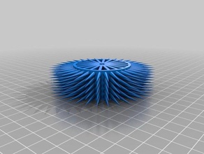 my customized customizeable lego-compatible spiked wheel v10 mechanical toys 3d print model - Mito3D