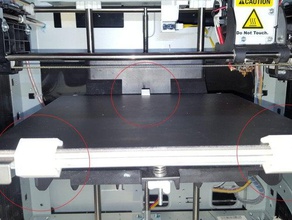 printinz clamps davinci 10 pro 3d printer parts xyz 3d print model - Mito3D