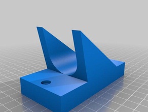 mi personalizados paramétrico de la pala cualquier gancho pared al aire libre jardín 3d print model - Mito3D