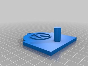 mi tecla personalizada percha personalizador organización 3d print model - Mito3D