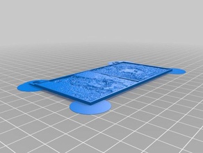 lithophane galleria riquadri non invertito 2d art personalizzato 3d print model - Mito3D