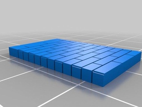 meine individuelle modulare Gebäude Strukturen 3d print model - Mito3D