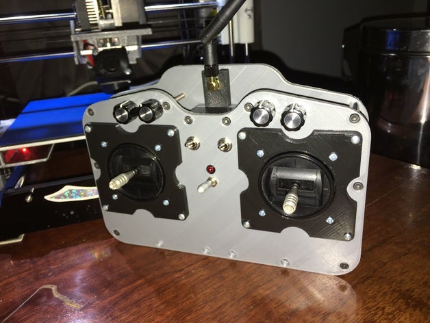 rc controller robotics diy transmitter 3D print model - Mito3D