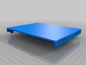 tapa caja - Elektronik angepasst 3d print model - Mito3D
