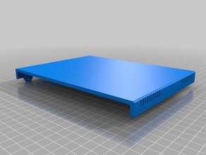 tapa caja 2 electronics customized 3d print model - Mito3D