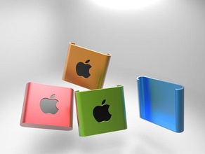 ipod shuffle caseremove zurück Musik apple 3d print model - Mito3D