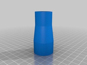 meu personalizados tubo redutor partes 3d print model - Mito3D