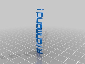 my customized personalized rocket ornament decor 3d print model - Mito3D