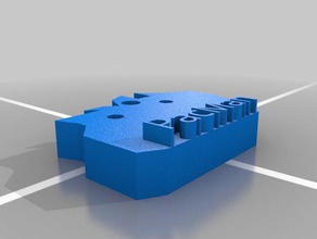 pacman-esprit trousseau de clés les analyses répliques 3d print model - Mito3D