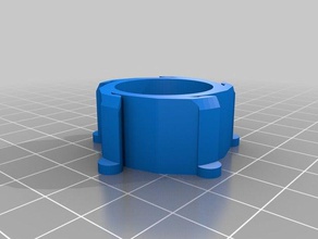il mio personalizzato spool hub adattatore 3 d la stampante parti 3d print model - Mito3D