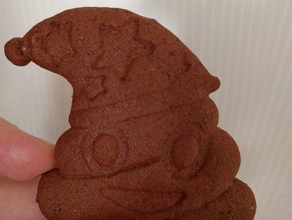 x-mas edition-poop-emoji-cookie-cutter Küche Essen Kaffee Geschenk Tee xmas 3d print model - Mito3D