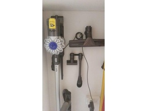 dyson universal head hanger tool mount household vacuum wall 3d print model - Mito3D