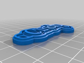 cindy Schlüsselbund Schlüsselanhänger angepasst 3d print model - Mito3D