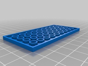 meine angepasste lego kompatibel groundplates Bau Spielzeug 3d print model - Mito3D
