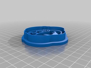 tmnt cookie cutter fixed kitchen dining 3d print model - Mito3D