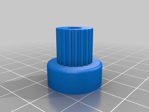 lathe drill gear pulley 3d printer parts customized 3d print model - Mito3D