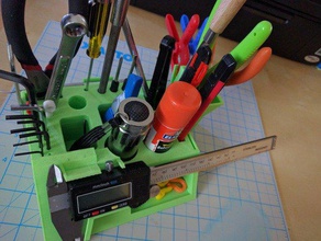 3d printer tool stand accessories base tools 3d print model - Mito3D