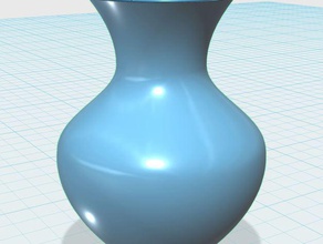 vase décor les vases à fleurs 3d print model - Mito3D
