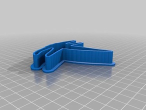 ursos foguete cortador de cookie a cozinha jantar personalizado 3d print model - Mito3D