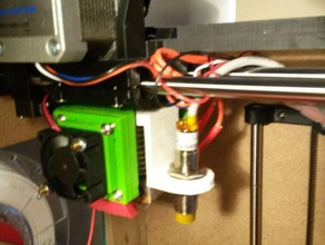 z-suporte de sonda 12mm lama3d a impressora partes 3d print model - Mito3D