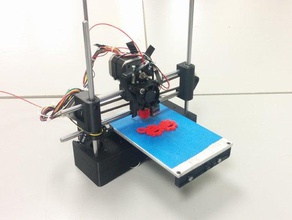 impressão frente aprender a construir impressora 3d em sua sala de aula engenharia 3dprinterproject engineeringproject mathproject mbmakeathon scienceproject 3d print model - Mito3D