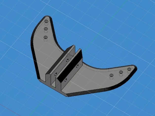 rudder servo horn rc araç kontrol boynuz 3D print model - Mito3D