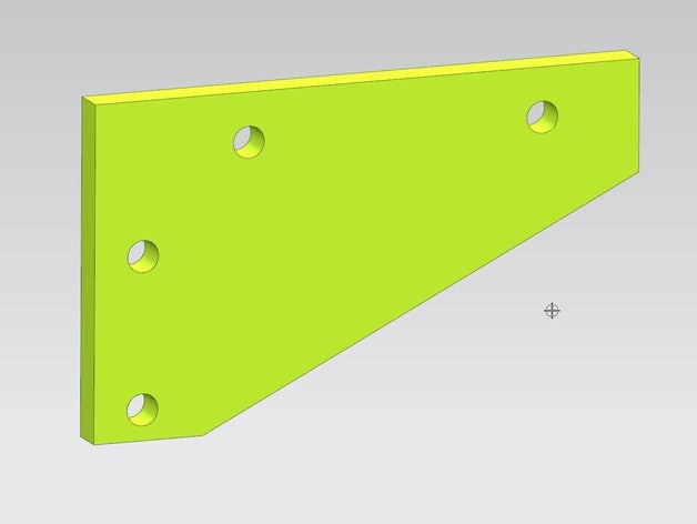 ft-5 angolo staffa 3d la stampante parti 3D print model - Mito3D