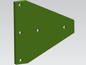 ft-5 metà della staffa 3d la stampante parti 3d print model - Mito3D