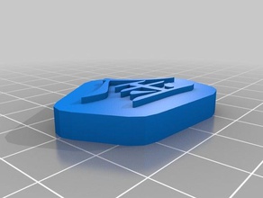 ouro carimbo sinais logotipos personalizado 3d print model - Mito3D