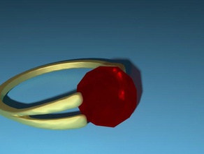el anillo de fuego los anillos blender 3d print model - Mito3D
