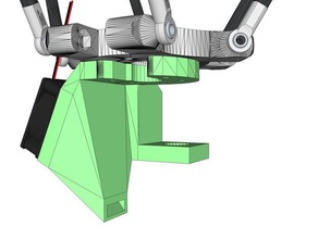 bowden hot end fan proximity switch holder 3d printer parts clamp extruder mount shroud sensor 3d print model - Mito3D