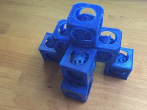presenti mobili palla cubo tinkercad tutorial sculture regalo felice howto 3d print model - Mito3D