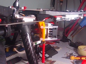 ts5828 mount s500 ısı 30 mm soğutma fanı emici rc araç diydrones eachine quadricopter 3d print model - Mito3D