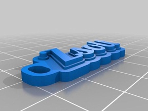 zsolt kulcstart&oacute llaveros personalizado 3d print model - Mito3D