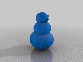 sneeuwpop tjmakers 3d impressão 3d print model - Mito3D
