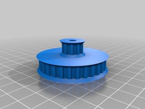 t5-pulley 30 Zähne 10 3d Drucker Teile 3d print model - Mito3D