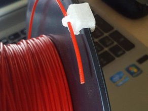 filament reel clip 3d printer accessories filamentclips holder spool 3d print model - Mito3D