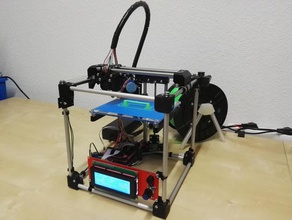 microcubo 3d las impresoras 28byj-48 3 d de la impresora educación h-bot reprap 3d print model - Mito3D