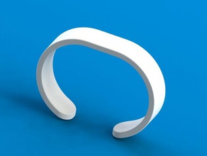 bracciale semplice bracciali 3d print model - Mito3D