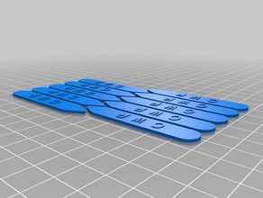 il mio personalizzato collare di soggiorno accessori 3d print model - Mito3D