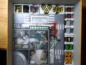 zombicide s3 piece holders rue morgue toy game accessories boardgames board games 3d print model - Mito3D
