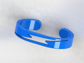 Blitz-Armband Armbänder 3d print model - Mito3D