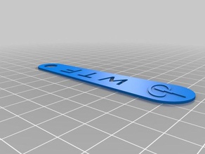 uyumlu Anahtarlık özelleştirilmiş 3d print model - Mito3D