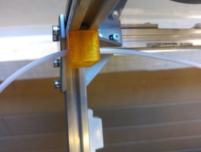filament feed through 175mm 3d printer accessories 2020 folgertech folger tech freecad ft5 made 3d print model - Mito3D