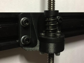 d-bot zyltech anti-backlash lead screw bracket 3d printer parts 3d print model - Mito3D