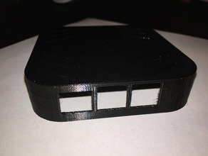raspberry pi appletv case computer raspberrypi 3d print model - Mito3D
