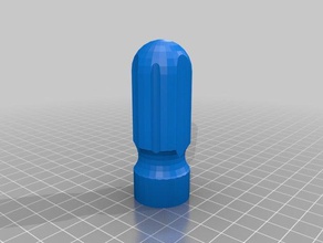 7mm bit stubby handle 2 traps tools customized 3d print model - Mito3D