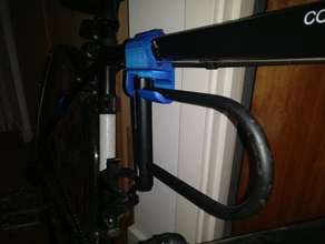 bike lock holder sport outdoors 3d print model - Mito3D
